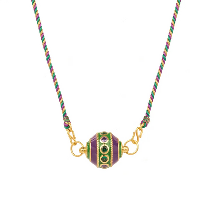 Colorful Gyro Tarot Pendant Necklace