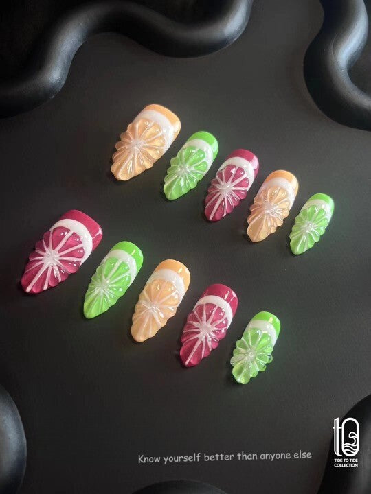 HANDMAKE NAILS-3D-Serie